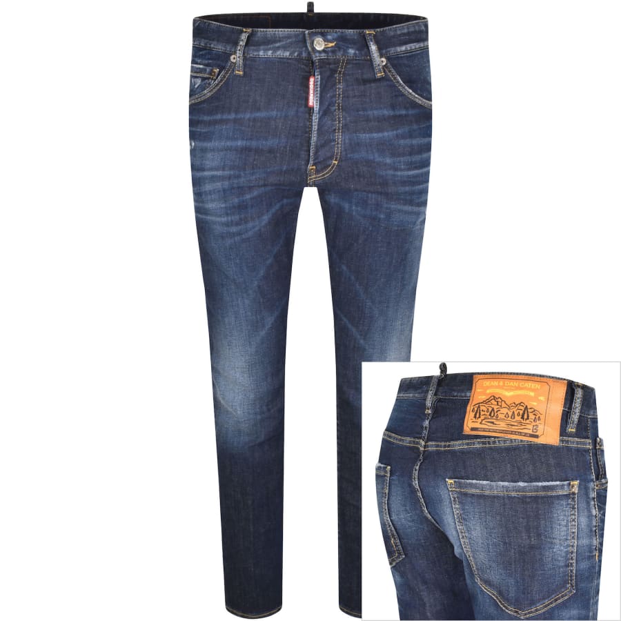 【セール 登場から人気沸騰】 Blue Jeans Fit Slim Guy Cool DSQUARED2 | Menswear Mainline パンツ